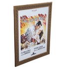 Vintage Gone With The Wind Framed Movie Advertising Poster Gable Fleming 37 