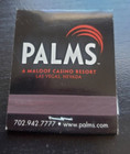 Palms Casino Las Vegas The Mint Full Unstruck 20 Strike Matchbook