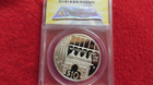 2002 Fiji  10 Westminster Abbey Church Choirers Gold Gilt Silver Ngc Pr Pf65