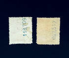 Spain Stamp Lot - 1901 King Alfonso Xiii 10 15c Blue Control   Used  R84