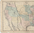 1856  United States Map Original  New Mexico   Nebraska Territory