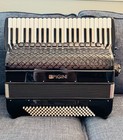 Jet-black Piano Accordion For Sale