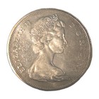 1965 Canadian Silver Dollar     80  Silver Voyageur Coin