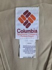 Vintage Columbia Mens Khaki Fishing Vest Medium New Never Worn