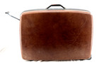 Vtg Samsonite Profile Brown Hard Shell Rolling Travel Luggage Suitcase Set Of 3