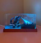 Godzilla Epoxy Resin Table Lamp desk Lamp  Custom Night Light  Gift For Mom