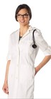 Professional Medical Lab Coat White Uniform Jacket For Doctor Or Provider