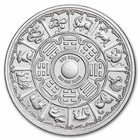 1 Oz Silver Round - 2024 Year Of The Dragon  series 2 