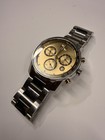 Movado Bold Men s Quartz Chronograph 44mm Gold Dial Tachymeter Date Watch