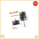 1pc 3  Round Pipe Tube Stainless Steel Wire Brush 75mm