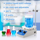 Magnetic Stirrer Hot Plate Max 716  f  100-2000rpm Hot Plate With Magnetic Stirre