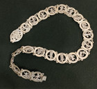 Rare Siam Sterling Silver Belt 130g