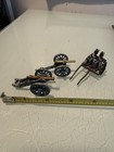 Large Lot Of Vintage Miniature Soldiers Horses Wagons Cannons Hand-painted Metal