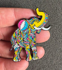 Kaleidoscope  trunkin   Grateful Dead Elephant Art Pin By Danny Steinman  d  250