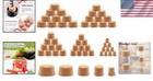 50pcs Large Tapered Bottle Corks Assorted Sizes Corks Wooden Cork Plugs Wine Bot