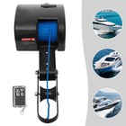 35lbs Anchor Winch With Roller   Remote Control Electric For Boat Marine Winch
