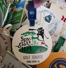 Vintage Pga Golf Bag Tag Spyglass Hill Bing Crosby National Pro-am Pebble Beach 