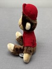 Vintage 1984 Curious George Plush Monkey Hat 12  Stuffed Animal Eden Toys