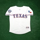 Michael Young 2010 Texas Rangers World Series Men s Home White Jersey  s-3xl 