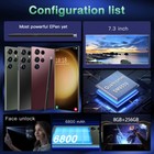 2024 New S23 Ultra 5g Unlocked Cellphone 7 3in 8gb 256gb Dual Sim Unlocked Phone