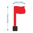 Mailbox Flag Replacement Rust-proof Easy-to-install Outside Red Mailbox Flag