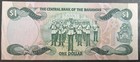  1986  Bahamas 1 Dollar P43a Sig Allen  R020861 