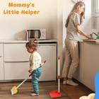 Kids Cleaning Toy Set Toddlers Broom Dust Pan Set For Housekeeping Pretend Play