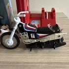 Evel Knievel Stunt Cycle Toy-wind Up Energizer Launcher-trail Bike Figure Box