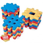 Little Tikes Big Waffle Block Set 18 Pieces Blue Red Yellow Toy