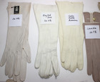 10 Prs Women s Kid  doe Skin Leather Gloves Vtg Nice-moderate Condition Sz 5 5-7