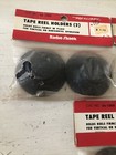 3 Realistic Vintage Pair Rubber Reel To Reel Spool Holders Sealed Nos 44-1068