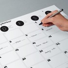 Sigel Ho550 Paper Desk Pad   Wall Calendar  With 3-year Calendar  A2  59 5 X 41 