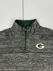 Green Bay Packers Nfl Team Apparel 1 4 Zip Long Sleeve Jacket Pick Size