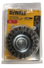 Dewalt Dw4916  4  Carbon Knot Cup Brush-metal- 5 8  - 11 Arbor