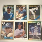 Lot Of 14 Vintage Topps fleer Seattle Mariners Trading Cards  Read Description