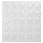 3d Bottle Cap Stickers Crystal Clear Epoxy Adhesive Circles  50pcs 1 Inch 2 54cm