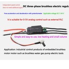 200w  Dc 7-24v 3 Phase Brushless Hall Motor Pump Driver Esc Speed Controller New