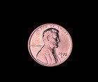 One  1  1972 S Lincoln Memorial Penny Brilliant Uncirculated  bu 