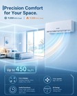 Garvee 9000 Btu Mini Split Ac heating 17 Seer2 Inverter Split Air Conditioners