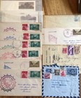 Postal Cover Lot Of 32 Pieces  1880  1931  1934  1945  1952  1953     58     69     71
