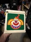 Vintage  Mattel Jack In The Box Clown 1987 Music Pop Goes Weasel Works