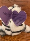 Rare  Puffkins Snowball With Pink Nose 1st Generation Tag
