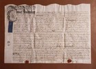 18th Century Vellum Indenture See Pics  Read  