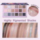 Florescence Eyeshadow Palette 18 Colors Nude Neutral Brown Smokey Eye Shadow hig