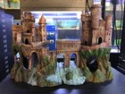 Extra Large Castle Xl Fish Tank Aquarium Ornament Decoration Both Halves  55cm 