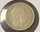 1894 Hungary Korona 0 8350 Silver Asw 0 1342 Oz Coin Free Shipping