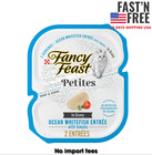  12 Pack  Purina Fancy Feast Petites Ocean Whitefish Entree Wet Cat Food Pate