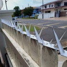 Anti-climb Security Wall Spikes Type 2 Galvanised 5pcs   Fast Shipping