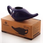 Yoga Neti Pot For Sinus   Congestion Cleaning leak Proof Durable Ceramic Neti   