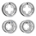 Dwt Polished A5 10  Front 9  Rear Wheels Rims Yamaha Banshee 350 Yfz450 Warrior